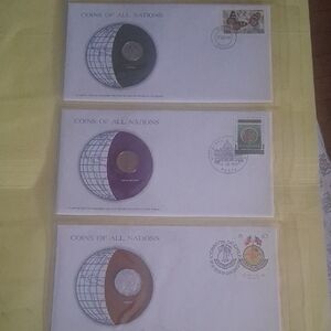 Coins of All Nations Collection Envelopes